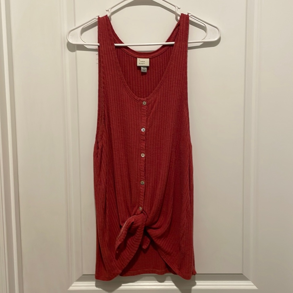 Button down, Tie front top